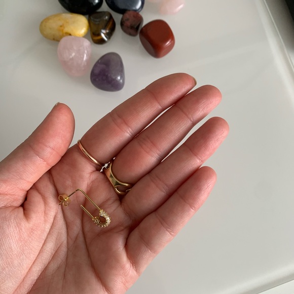 Gold plated silver 925 earrings - Picture 6 of 8